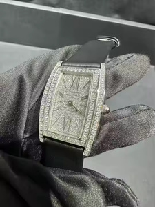 Reloj de Cuarzo con Diamantes Moissanite Elite Crystal Tide para Hombre, Elegante Reloj de Moda con Diamantes, Estilo Premium - Product Image 2