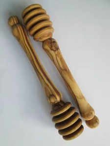 Cuchara y Servidor de Miel de Madera Ecológicos y Modernos, Utensilio de Mesa Natural para Miel, para el Desayuno en la Cocina - Product Image 3