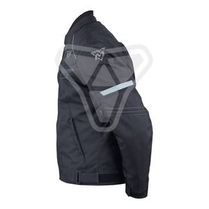 Veste de moto imperméable légère avec protection approuvée CE, veste courte en textile respirant pour homme, veste toutes saisons - Product Image 2
