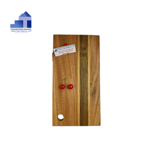 Planche à découper en bois d'acacia, teck et caoutchouc, durable et non toxique, pour la cuisine et la décoration intérieure, le plus vendu en 2026, Vietnam - Product Image 4