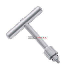 Stainless Steel Manual T Handle <b>Hand</b> <b>Drill</b> Jacobs Chuck Orthopedic Bone <b>Drill</b> High Quality Surgical Instrument Set Professional - Product Image 3