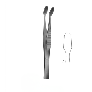 Pince à couvercles en verre Kuhne 105 mm |   Instruments dentaires Vitra Instruments en acier inoxydable de qualité supérieure - Product Image 3