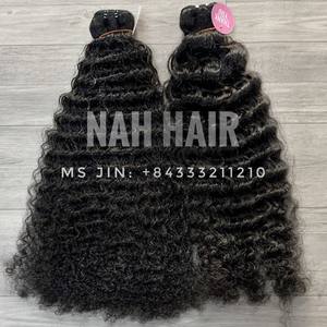 ผมดิบบริสุทธิ์16-32นิ้วผมหยิกเป็นลอนหลวมสไตล์ใหม่ - Product Image 3