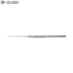 Instrumentos Quirúrgicos de Otología de Acero Inoxidable: Aguja Curva S Dull de Precisión para Microcirugía ENT, Marca House Rosen - Product Image 6