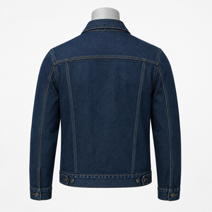 Nueva Chaqueta Vaquera para Hombre con Tela Vaquera Resistente, Ajuste Cómodo, Costuras de Calidad y Diseño Elegante para Uso Diario Informal - Product Image 5