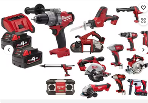 COMPLETE SETS NEW DISCOUNTED Milwaukees 2695-15 Combo 18-Pieces <b>Tool</b> Kit&<b>Power</b> <b>Tools</b>/Cordless <b>Tools</b> - Product Image 2
