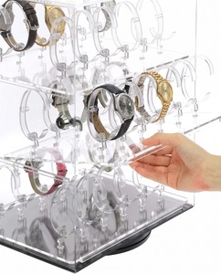 Exhibidor de Relojes Moderno de Acrílico Transparente con Cerradura para Mostrador de Tienda Minorista con Diseño para Exhibición - Product Image 5