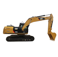 Excavadora Caterpillar Usada de Segunda Mano Importada de China, de Alta Resistencia y Gran Venta