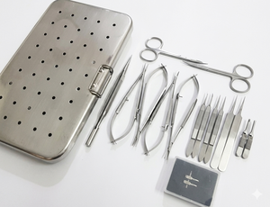 Ensemble d'instruments de microchirurgie de qualité supérieure - Product Image 1