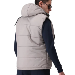 Nouvelle Collection Hiver 2026 – Gilet matelassé en toile imperméable et coupe-vent, écologique, haute qualité, personnalisable pour homme – Vente en gros - Product Image 5