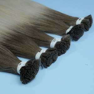 Human Hair Extension Remy Flat Tip Keratin Hair Ombre Double Drawn Wholesale Price No Synthetic made in VietNam - Product Image 1