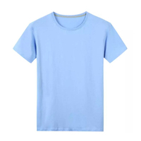 T-shirts décontractés pour hommes en coton 100% respirant à manches courtes, motif personnalisé, logo imprimé à l'écran, vente en gros