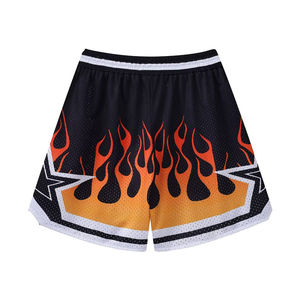 Pantalones Cortos Deportivos de Malla para Hombre, Tejido Elástico, Ajuste Cómodo, para Gimnasio, Entrenamiento, Atletismo y Running - Product Image 3