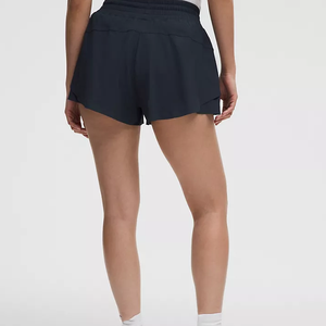 กางเกงออกกำลังกายผู้หญิงทรงปกติสำหรับขายส่ง มีกระเป๋าหลัง แห้งเร็ว ระบายอากาศได้ดี เหมาะสำหรับวิ่งและเล่นกีฬา - Product Image 3