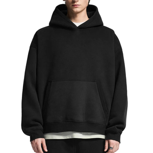 Customized Cotton <b>Hoodie</b> 100% Fleece Casual Streetwear Pullover <b>Hoodie</b> Men Women Unisex DTG DTF Printing Manufacturer - Product Image 1