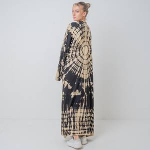 2025 nouveau Sexy Kimono Robe longue Kimono Robe été unisexe Kimono grandes femmes vacances vacances Look cravate teinture Kimono - Product Image 4