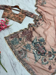 Direct Supplier's Latest Banarasi Soft Silk Saree Midi for Summer Weddings Festivals South Indian Style Diwali Wholesale Price - Product Image 2