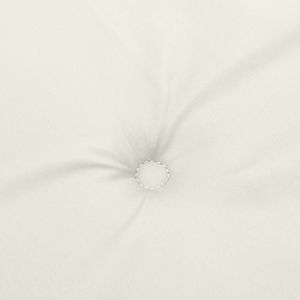 Melange Cream 70.9"x19.7"x2.8" Fabric <b>Garden</b> <b>Bench</b> <b>Cushion</b> Elegant <b>Seat</b> <b>Cushions</b> & Pillow - Product Image 6