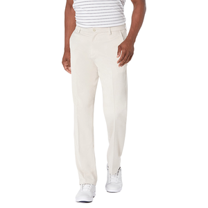 Pantalon de golf pour homme, blanc uni, tricoté, respirant, extensible dans quatre directions, séchage rapide, taille élastique, coupe décontractée, tissu Spandex/Nylon 280 g/m² - Product Image 1