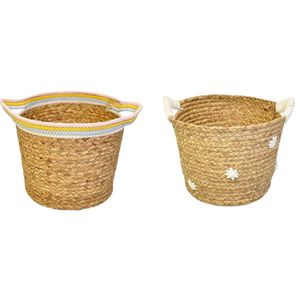 Cesta para Bebé de Jacinto de Agua Natural Hecha a Mano, Cesta Moisés para Recién Nacidos, Almacenamiento Ecológico para Guardería, Venta al por Mayor - Product Image 3