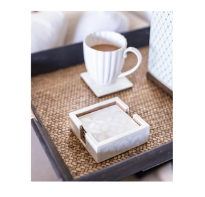Bone Inlay <b>Coaster</b> Custom High Quality Bone Inlay Eco-Friendly <b>Tea</b> <b>Coaster</b> At Lowest Price - Product Image 6
