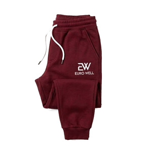 Pantalones Deportivos Unisex Extra Grandes de Felpa de Algodón Grueso, Fabricante Personalizado, Ropa Deportiva Urbana de Alta Calidad Premium - Product Image 4