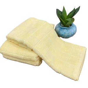 Ensemble de serviettes de bain en coton 100% du Vietnam, écologiques, à séchage rapide, absorbantes, douces, couleurs personnalisées - Product Image 1