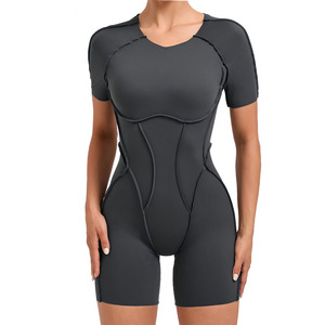 Combinaisons pour femmes OEM, style simple, taille personnalisée, spandex/coton, extensible dans quatre directions, respirant, respectueux de l'environnement, service OEM/ODM - Product Image 1