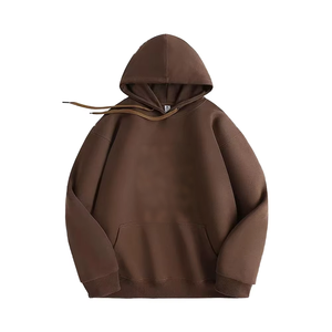 Sweat-shirts à capuche surdimensionnés en molleton Silver Fox 400 GSM, anti-boulochage, avec cordon de serrage, personnalisables avec logo OEM pour hommes - Product Image 1