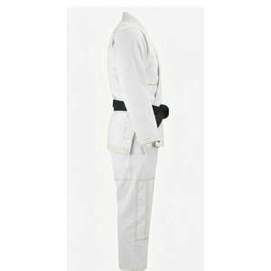Kimono de Jiu Jitsu Brasileño OEM, Fabricante de Gi de BJJ Personalizado, Tejido Ribstop Ligero, Logotipo Frontal, 100% Algodón, Suministro de Fábrica de Gi de BJJ - Product Image 3