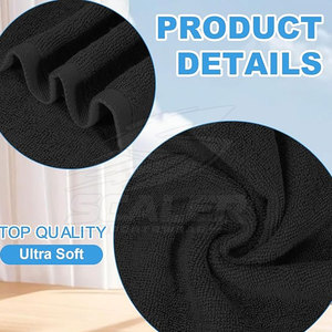 Factory Made Plaid <b>Pattern</b> Knitted Microfiber Sports <b>Towel</b> Designed for Maximum Absorption Quick-Dry for Travel & Outdoor Use - Product Image 6