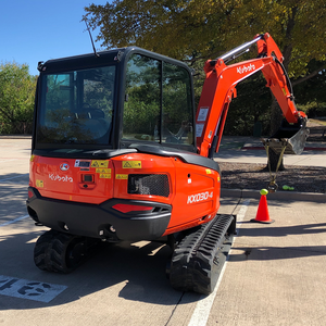รถขุดขนาดเล็ก Kubota KX030-4 ขนาด 3 ตัน รถตักไฮดรอลิกแบบตีนตะขาบ สำหรับงานก่อสร้างในฟาร์ม - Product Image 6