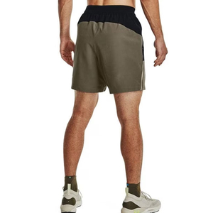 Shorts de course style urbain, dernière conception, impression par transfert thermique, motif uni, taille élastique, respirants - Product Image 5