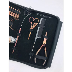 Kit Completo de Cuidado para Extensiones de Cabello con Herramientas, Accesorios de Remoción, Suministros de Mantenimiento y Estilismo Profesional para Extensiones de Cabello - Product Image 2