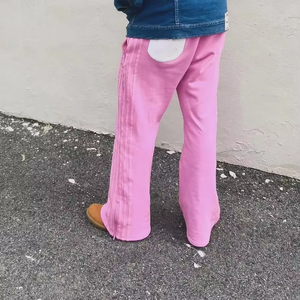 Pantalones de Cintura Media de Última Moda y Alta Calidad para Hombre y Mujer, Estilo Fresco y Elegante, Color Personalizado, 100% Algodón Transpirable, Estilo Chino - Product Image 3