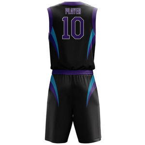 Ensemble maillot et short de basketball, vêtements d'entraînement légers pour équipes, vente en gros, nouveau design - Product Image 1