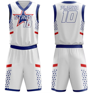 Vêtements de basket-ball réversibles pour jeunes, sublimation, design personnalisé pas cher, ensembles de maillots de haute qualité et fabrication OEM - Product Image 4