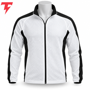 Veste en mesh premium pour homme, offrant un matériau en mesh doux, une coupe confortable et une ventilation fiable pour l'entraînement, la remise en forme et la vie active. - Product Image 1