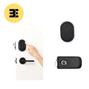 Serrure de porte sans clé avec application à distance anti-espionnage en alliage de zinc - Product Image 2