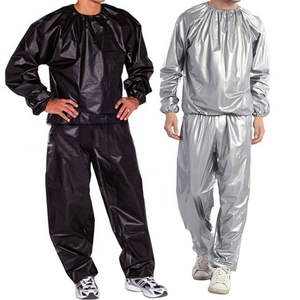OEM Unisex Children Adult Sweat Sauna Suits Exercise Gym Sport Complete Body Anti-Rip Weight Loss Windproof Waterproof <b>Polyester</b> - Product Image 2