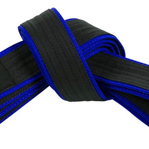 New Wholesale Lightweight Stretch Soft Custom Logo Embroidery Boxing BJJ Martial Arts <b>Belts</b> High Waist Breathable Eco-friendly - Product Image 2