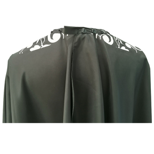 Capa de Barbero Impermeable para Salón, Capa Grande para Cortar el Cabello con Cierre Ajustable a Presión - Product Image 4