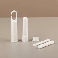Nouvel Arrivage – Inhalateur Nasal en Plastique avec Crochet, Matériau PP, Surface Sérigraphiée, Mèche Incluse