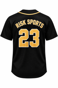 Custom Baseball Jersey Unisex Short Sleeve Team Uniform Button Front Sportswear 100% Polyester Breathable Quick Dry Baseball - Product Image 3