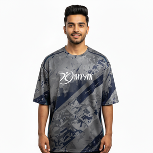 Camiseta Premium de Sublimación Oversize para Hombre, Estilo Urbano, Corte Holgado, Top Moderno - Product Image 1