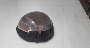 Taz Hair BD Prótesis Capilar de Cabello Humano Remy Indio con Onda Natural y Frente de Encaje, Calidad Premium - Product Image 5