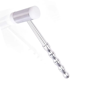 Marteau chirurgical manuel double face pour interventions orthopédiques et dentaires, tête en nylon remplaçable, matériau en acier inoxydable, certifié CE - Product Image 6