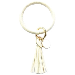 Trendy Fancy Multi-Color Beaded Embroidery Keychain Handmade Luxury Design Keyring for Bike Car USB Purse Decorative Car <b>Bag</b> - Product Image 5