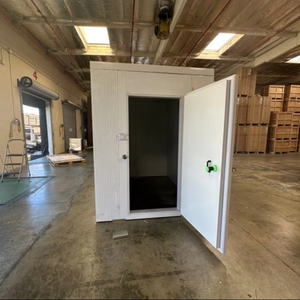 ตู้แช่เย็นแบบเดินเข้าได้รุ่นใหม่ที่ได้รับความนิยมสูงสุดจาก NSF พร้อมโครงสร้างฉนวนกันความร้อน ขนาดกว้าง 6 ฟุต x ลึก 8 ฟุต x สูง 8 ฟุต พร้อมอุปกรณ์เสริมอื่นๆ - Product Image 1