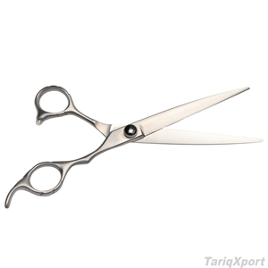 กรรไกรตัดผมมืออาชีพขนาด 6.5 นิ้ว ใบมีดเหล็กกล้าไร้สนิมญี่ปุ่น 440C สำหรับการตัดแบบตรง - Product Image 4